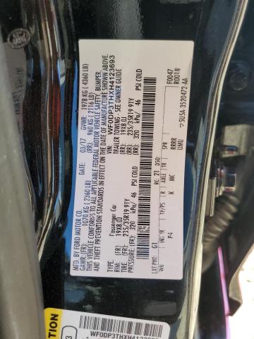 2017 FORD FOCUS RS WF0DP3THXH4123693