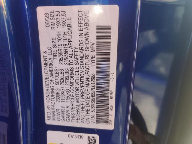2023 HONDA CR-V SPORT - 5J6RS6H99PL012688