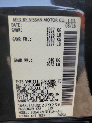 2016 NISSAN ALTIMA 2.5 - 1N4AL3AP3GC279256