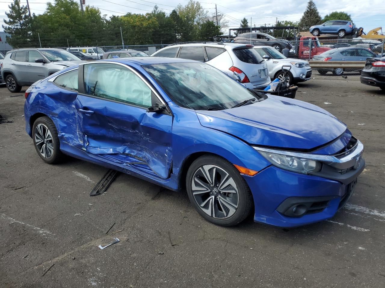 Lot #2974796150 2018 HONDA CIVIC EXL