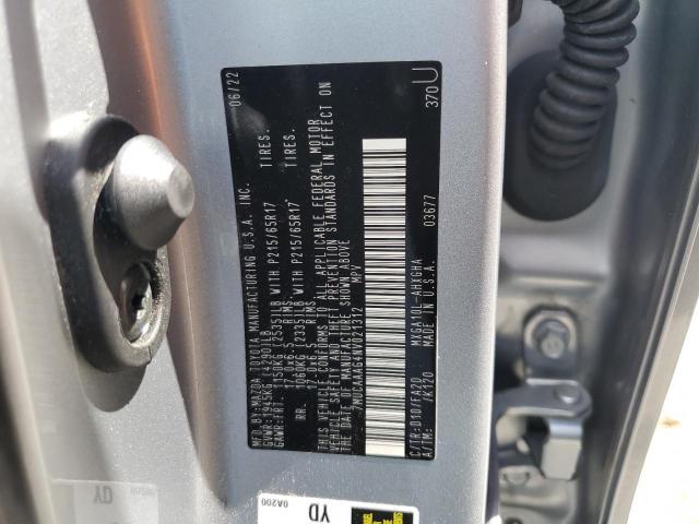 2022 TOYOTA COROLLA CR - 7MUCAAAG4NV021312