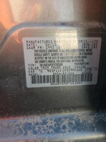 2015 NISSAN SENTRA S - 3N1AB7AP0FY265084