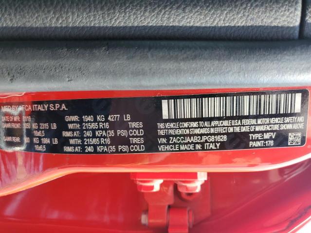 2018 JEEP RENEGADE S - ZACCJAAB2JPG81628