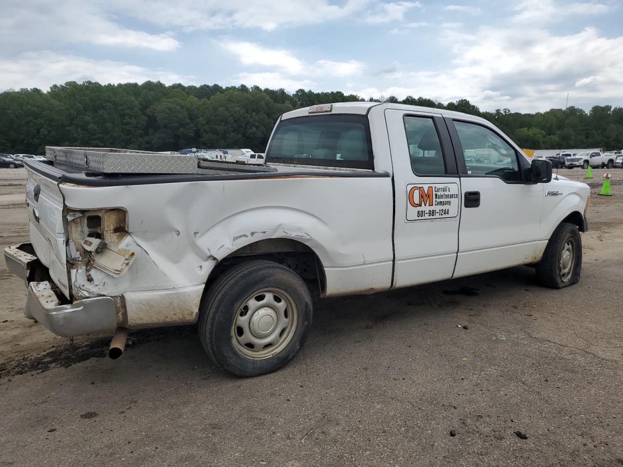 Lot #2776078331 2014 FORD F150 SUPER