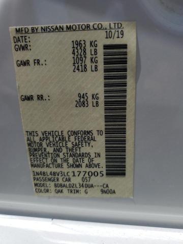 2020 NISSAN ALTIMA S - 1N4BL4BV3LC177005