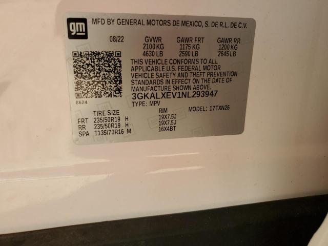 2022 GMC TERRAIN DE - 3GKALXEV1NL293947