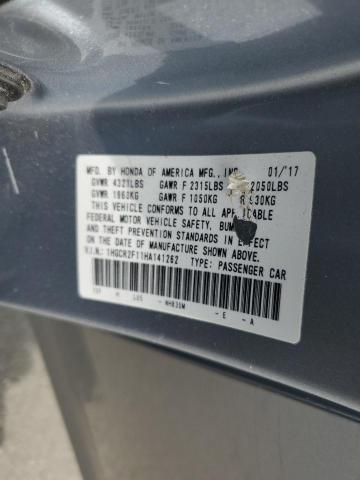 2017 HONDA ACCORD SPO - 1HGCR2F11HA141262