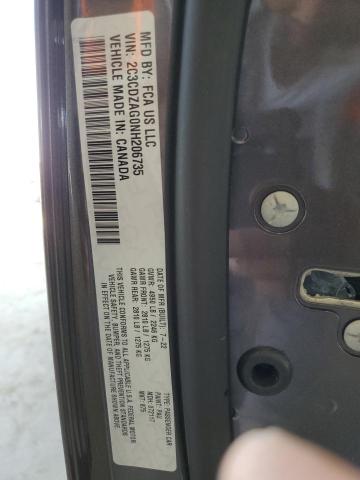 2022 DODGE CHALLENGER - 2C3CDZAG0NH206735