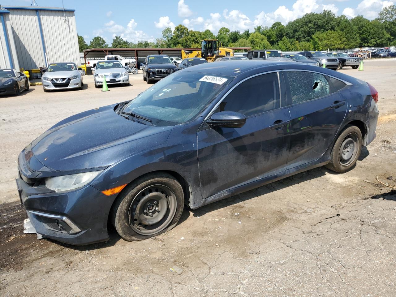 Lot #2784468657 2019 HONDA CIVIC LX