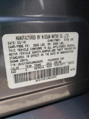 2018 INFINITI Q50 LUXE - JN1EV7AR3JM445455