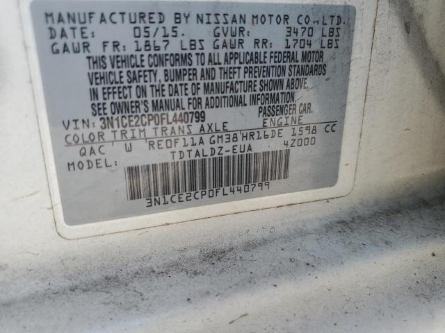 2015 NISSAN VERSA NOTE - 3N1CE2CP0FL440799