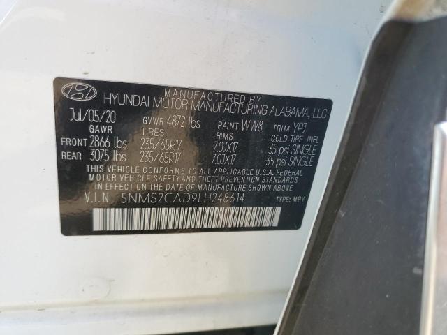 2020 HYUNDAI SANTA FE S - 5NMS2CAD9LH248614