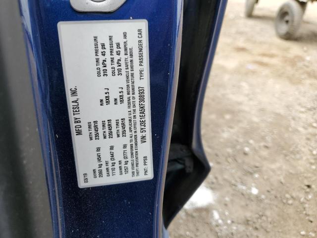 2019 TESLA MODEL 3 - 5YJ3E1EA5KF308937