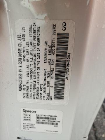 2021 INFINITI Q60 LUXE JN1EV7KK0MM410944