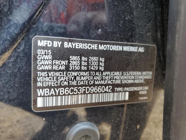 VIN WBAYB6C53FD966042 2015 BMW 7 Series, 750 XI no.12