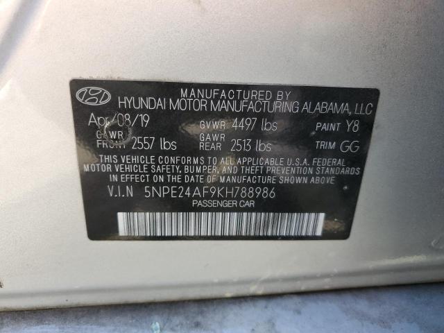 2019 HYUNDAI SONATA SE - 5NPE24AF9KH788986