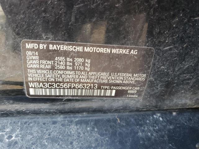 VIN WBA3C3C56FP663213 2015 BMW 3 Series, 320 I Xdrive no.12