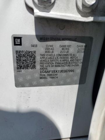 2018 CADILLAC ATS LUXURY - 1G6AF5SX7J0167096