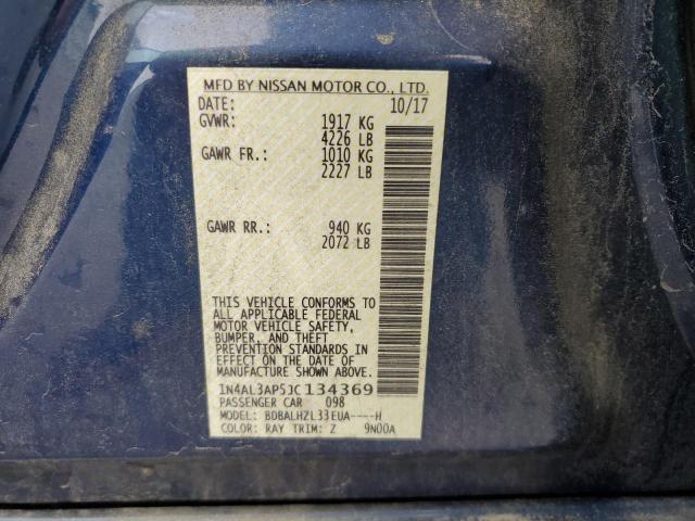2018 NISSAN ALTIMA 2.5 - 1N4AL3AP5JC134369