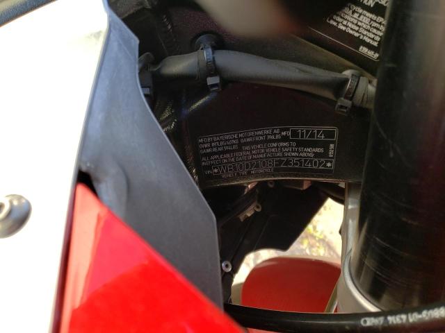 2015 BMW S 1000 RR - WB10D2108FZ351402