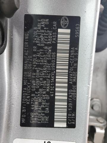 2020 TOYOTA CAMRY LE - 4T1C11AKXLU960306