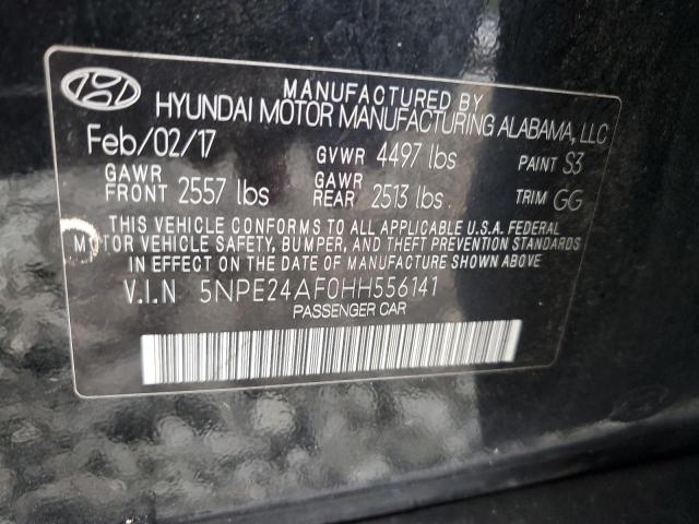 2017 HYUNDAI SONATA SE - 5NPE24AF0HH556141