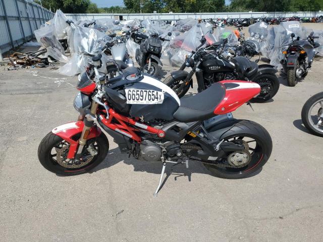 2012 DUCATI MONSTER 11 ZDM1RARR5CB059253