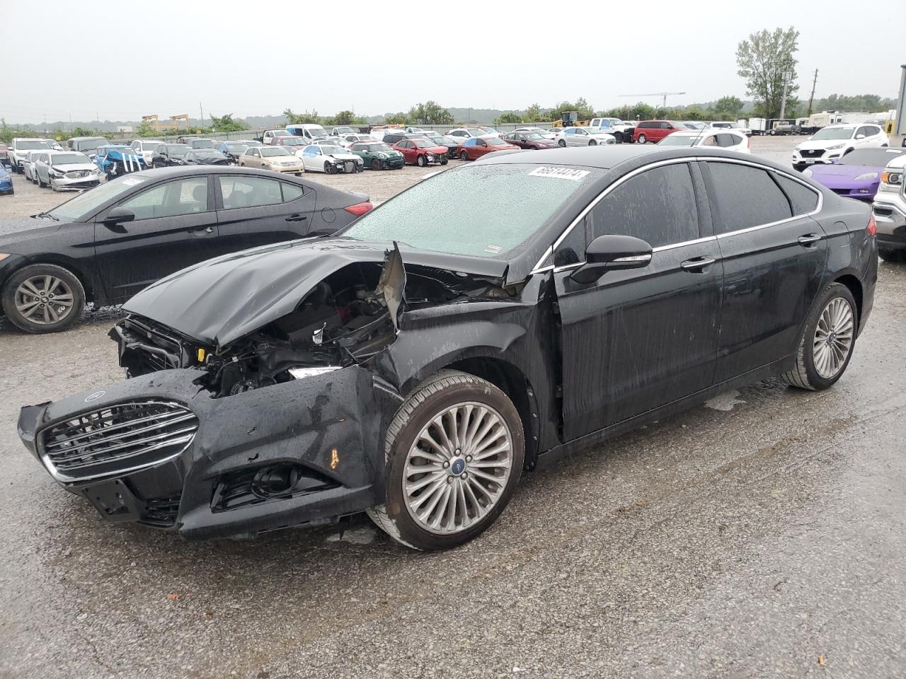 Lot #2826675931 2013 FORD FUSION TIT