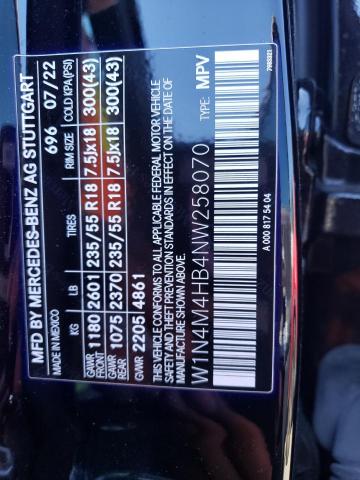 2022 MERCEDES-BENZ GLB 250 4M - W1N4M4HB4NW258070