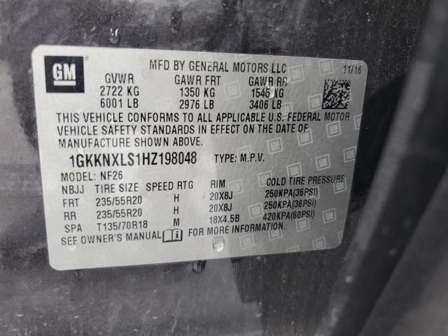 2017 GMC ACADIA DEN - 1GKKNXLS1HZ198048
