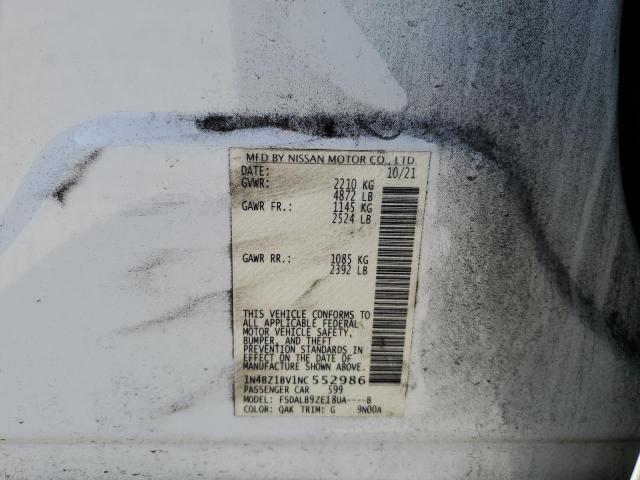 2022 NISSAN LEAF S PLU - 1N4BZ1BV1NC552986