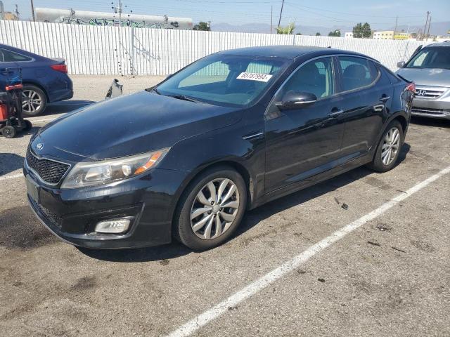 KIA OPTIMA EX 2015 black  gas 5XXGN4A76FG393304 photo #1