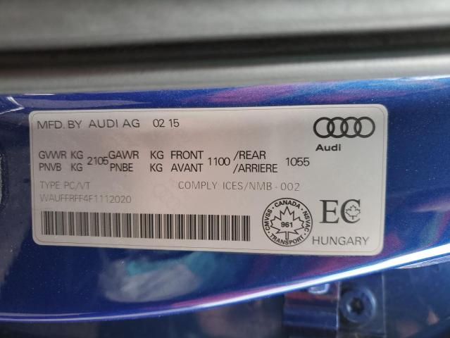 2015 AUDI A3 WAUFFRFF4F1112020
