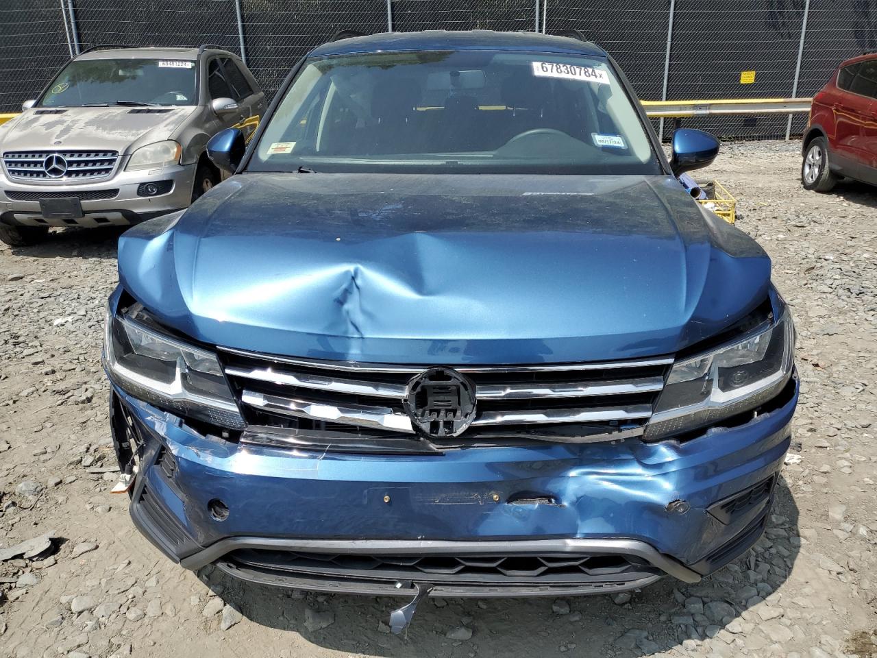 Lot #2972318526 2019 VOLKSWAGEN TIGUAN S