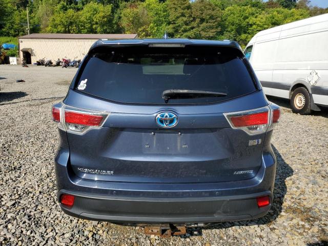 VIN 5TDDCRFHXFS007747 2015 Toyota Highlander, Hybri... no.6