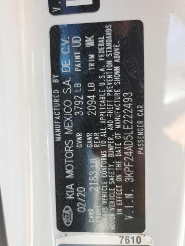 2020 KIA FORTE FE - 3KPF24AD5LE222493