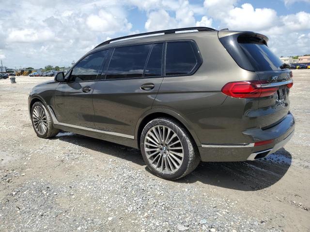 BMW X7 XDRIVE4 2022 green  gas 5UXCW2C08N9M19363 photo #3