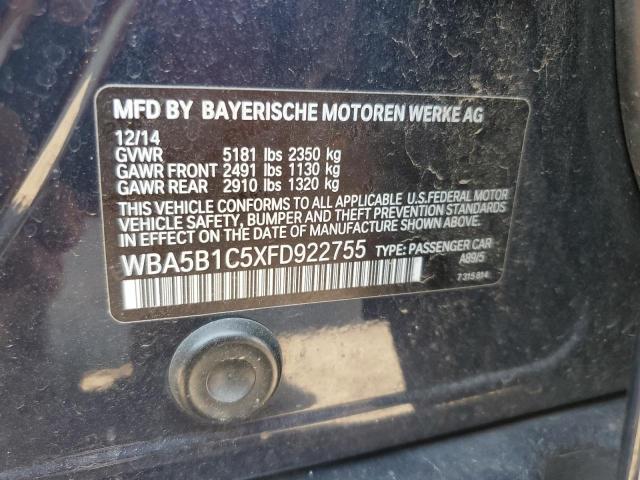2015 BMW 535 I - WBA5B1C5XFD922755