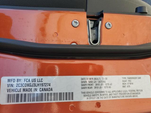 2020 DODGE CHARGER SC - 2C3CDXGJ3LH197274