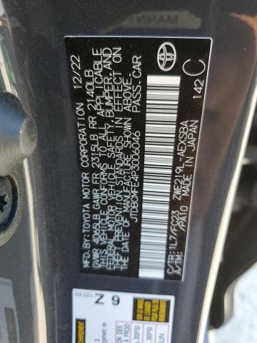 2023 TOYOTA COROLLA LE - JTDBCMFE4P3006046