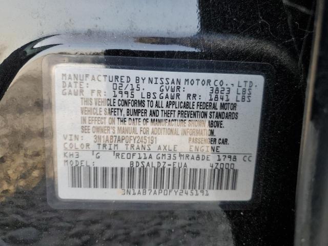 2015 NISSAN SENTRA S - 3N1AB7AP0FY245191