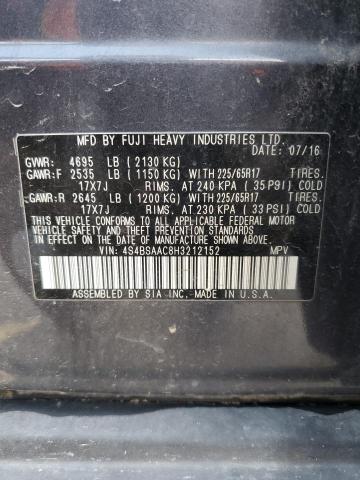 2017 SUBARU OUTBACK 2. - 4S4BSAAC8H3212152