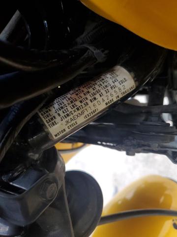 2006 KAWASAKI EX250 F - JKAEXMF116DA26582