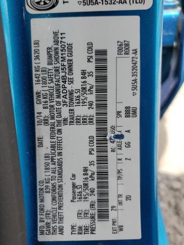 2015 FORD FIESTA SE - 3FADP4BJ5FM150711