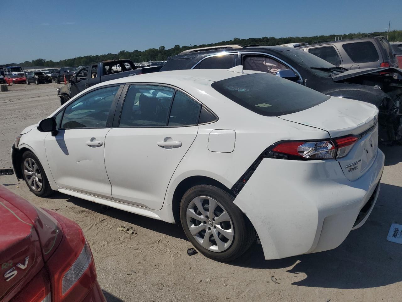 Lot #2893347445 2021 TOYOTA COROLLA LE