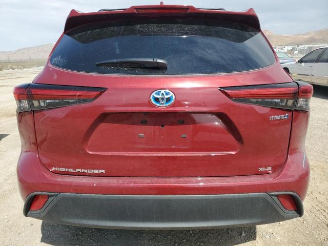 VIN 5TDKBRCH3PS132184 2023 Toyota Highlander, Hybri... no.6