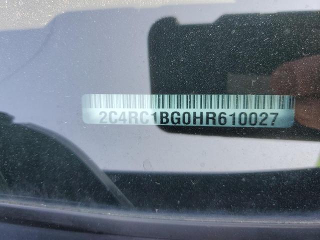 2017 CHRYSLER PACIFICA T - 2C4RC1BG0HR610027