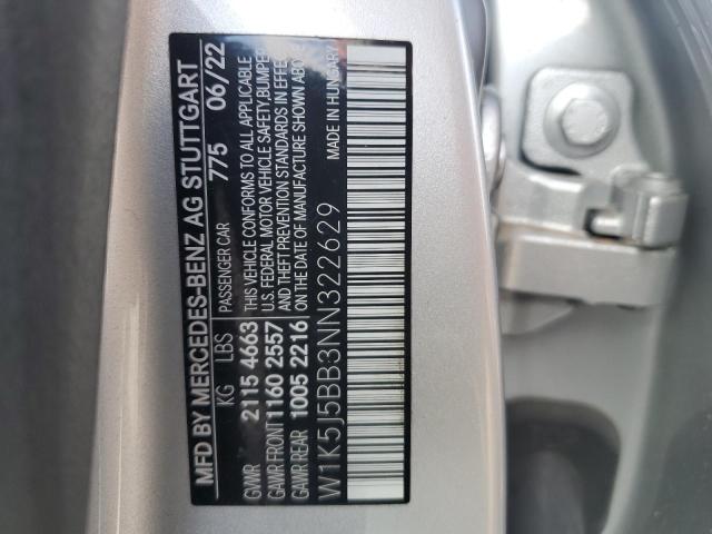 2022 MERCEDES-BENZ CLA AMG 35 - W1K5J5BB3NN322629