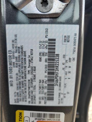 VIN 3FA6P0H73HR235338 2017 Ford Fusion, SE no.12