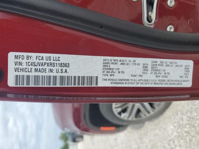 2024 JEEP WAGONEER S 1C4SJVAPXRS118363